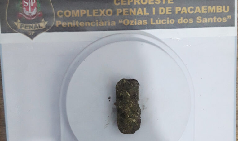 Mulher é flagrada tentando entrar com droga na Penitenciária de Pacaembu