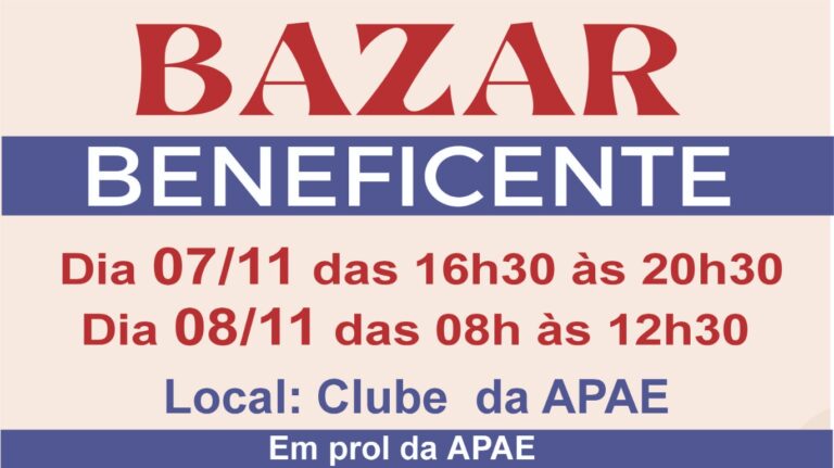 Clube de Ísis realiza bazar beneficente em prol da Apae de Adamantina
