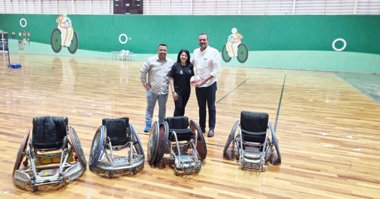 Adamantina passa a contar com Polo de Desenvolvimento de Rúgbi em Cadeira de Rodas