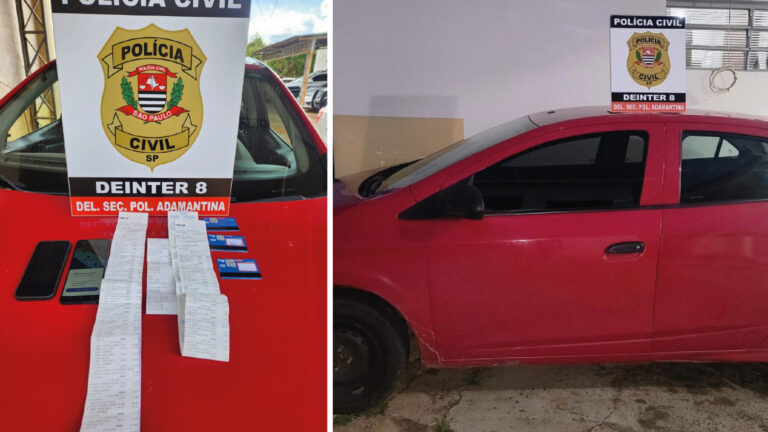 Polícia Civil prende casal em Adamantina por tentativa de fraude bancária