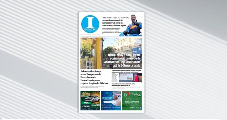 Jornal IMPACTO – edição de 28 de Novembro de 2025