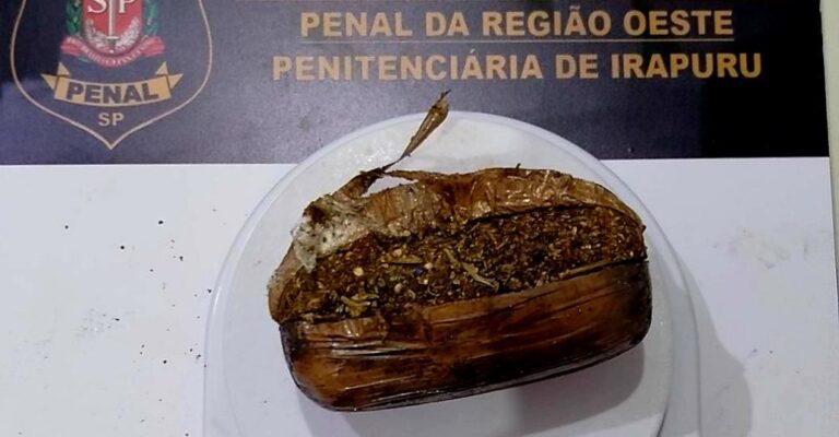 Mulher é flagrada com droga ao tentar entrar na Penitenciária de Irapuru