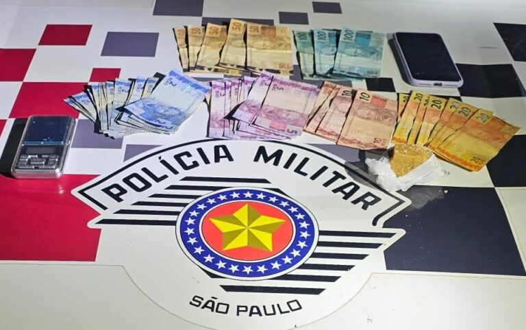 PM apreende crack e prende jovem de 18 anos durante ação em Adamantina