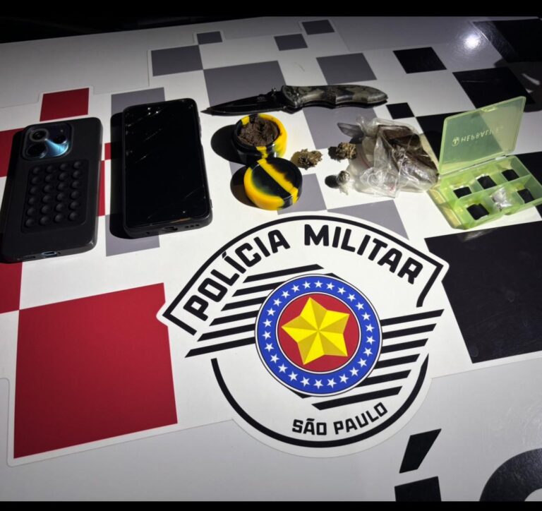 Jovem é preso por suspeita de tráfico de drogas no Parque Iguaçu, em Adamantina