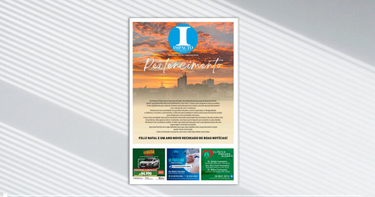 Jornal IMPACTO – edição de 19 de dezembro de 2025