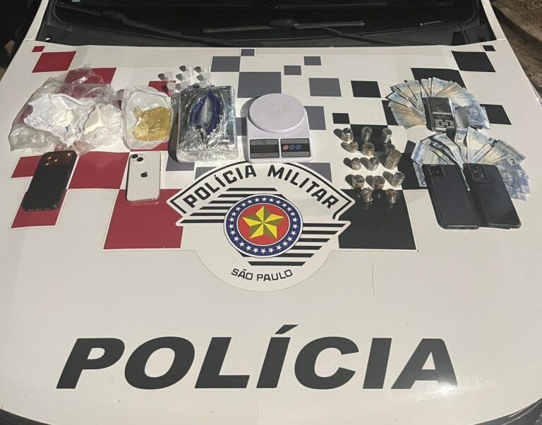 Homem é preso por tráfico de drogas após denúncia em Lucélia