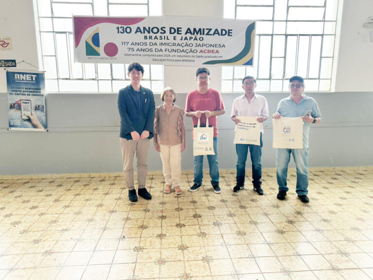 Adamantina recebe educador físico do Japão para resgatar projeto de atletismo da Acrea