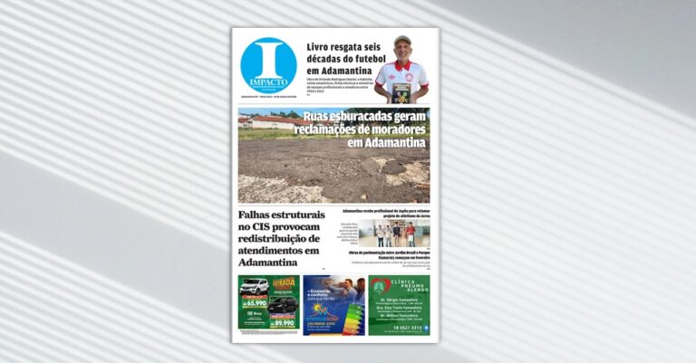 Jornal IMPACTO – edição de 16 de janeiro de 2026