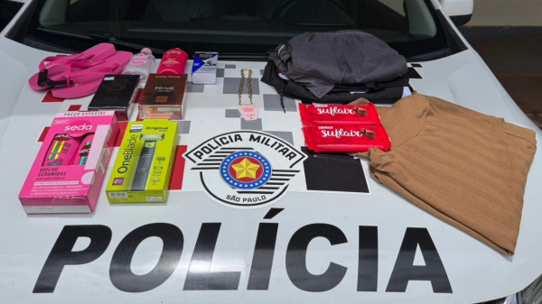 Mulher é presa em flagrante após série de furtos no comércio central de Adamantina