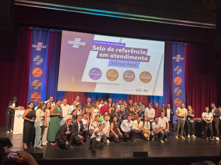 Região lidera premiação estadual do Selo Sebrae de Referência em Atendimento
