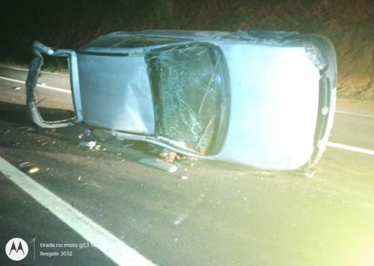 Motorista é preso por embriaguez após acidente com capotamento na rodovia entre Adamantina e Mariápolis