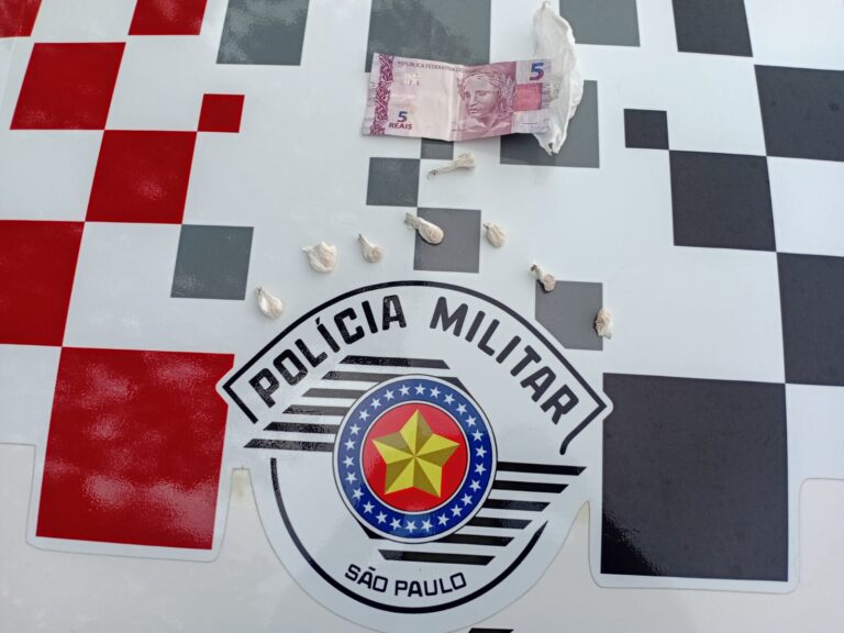 Homem engole porções de crack para tentar escapar da PM e acaba hospitalizado em Osvaldo Cruz