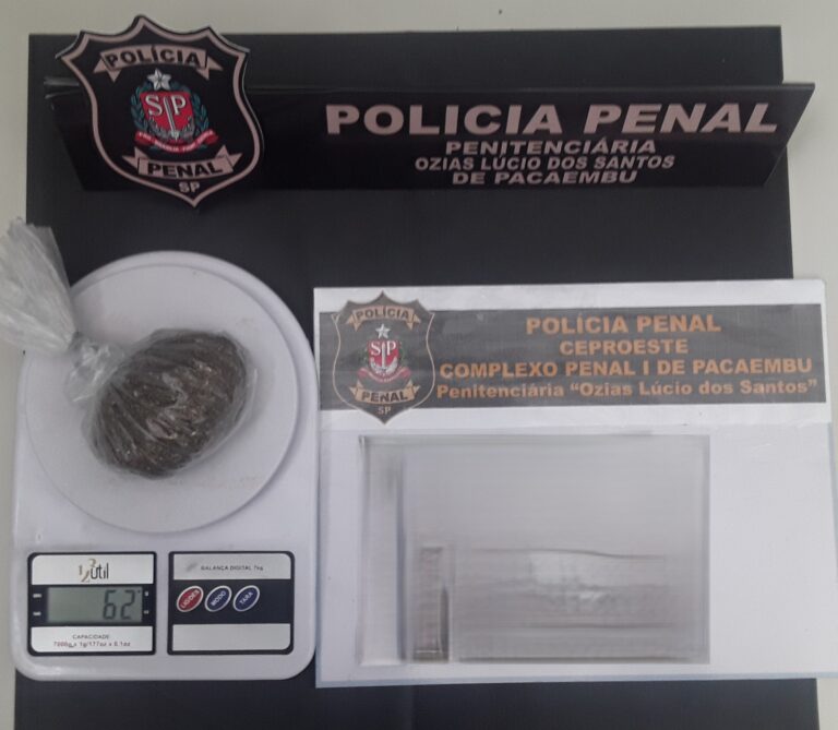 Polícia Penal apreende drogas com visitantes em penitenciárias da região