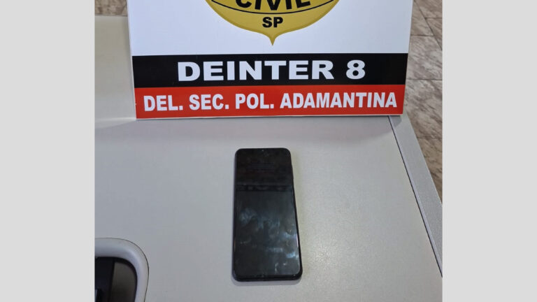 Polícia Civil recupera celular furtado em Adamantina