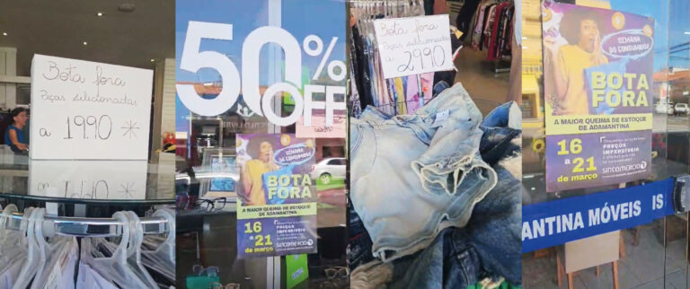 Bota Fora movimenta comércio de Adamantina e tem avaliação positiva de lojistas