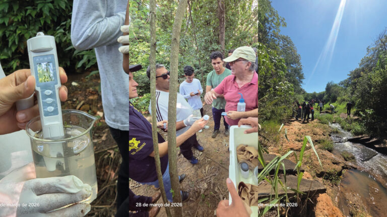 Expedição técnica da FAI diagnostica graves danos ambientais e poluição hídrica no Córrego Taipus