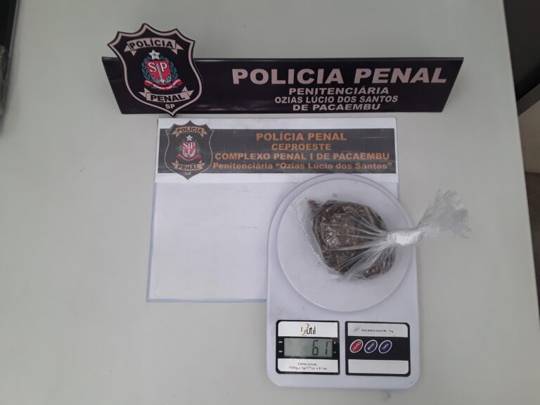 Polícia Penal flagra três visitantes com drogas em penitenciárias da região