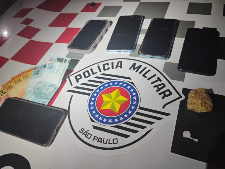 Casal é preso sob acusação de tráfico em Adamantina