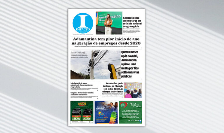 Jornal IMPACTO – edição de 02 de abril de 2026