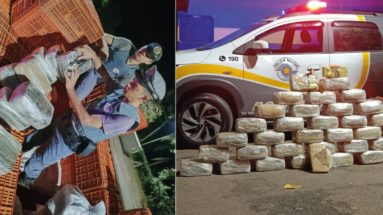 Motorista é preso com mais de 135 kg de maconha na SP-294, em Adamantina