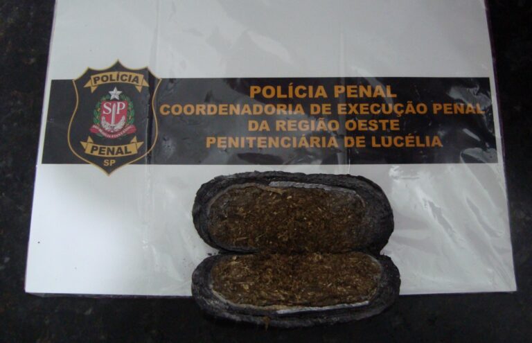 Mulher é flagrada com droga ao tentar entrar na Penitenciária de Lucélia