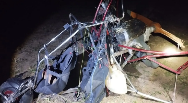 Queda de paramotor mata policial penal aposentado em área rural de Lucélia